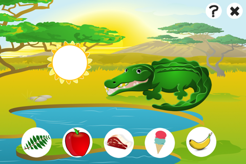 Active! Game for children about the safari - Learn to feed the animals screenshot 4