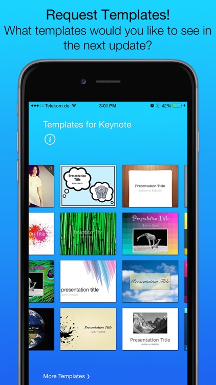 Templates for Keynote (for iPad, iPhone, iPod touch) screenshot-4
