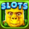 Gold Gorilla Slots VIP - The King of the Jungles Lucky Slot Machine Game!