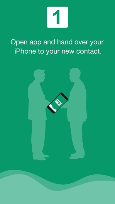 How to cancel & delete Contact Info - Digital name card: business or personal. - Reader included. from iphone & ipad 1