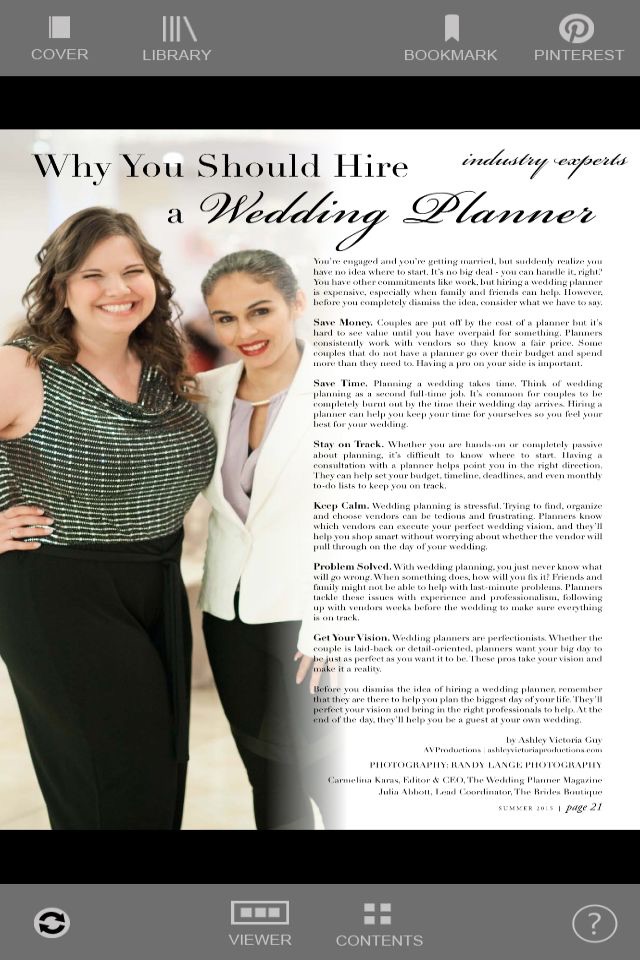 The Wedding Planner Magazine screenshot 4