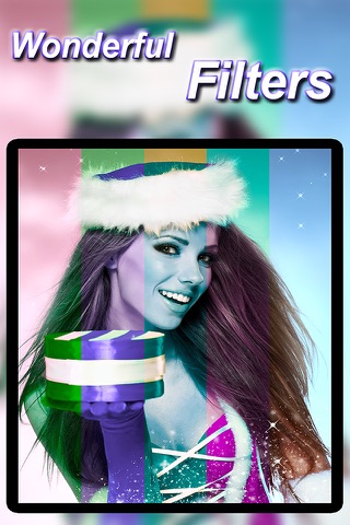 Christmas Photo Editor - Decorate yourself with emoji sticker’s filter effect & share image with friends screenshot 3