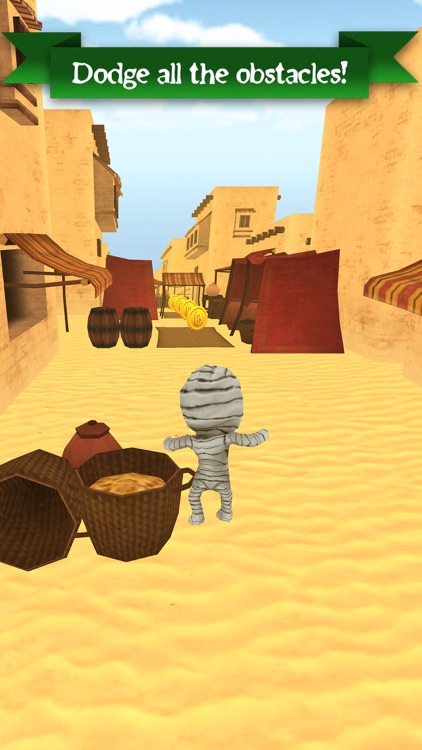 Cleopatra's Mummy Pyramid Run - Free cartoon game for children screenshot-4