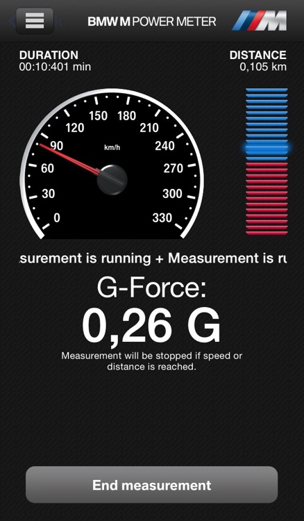 BMW M Power Meter