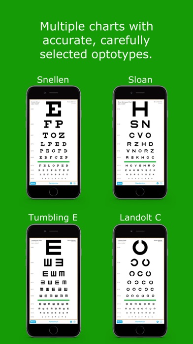 Tumbling E Vision Chart