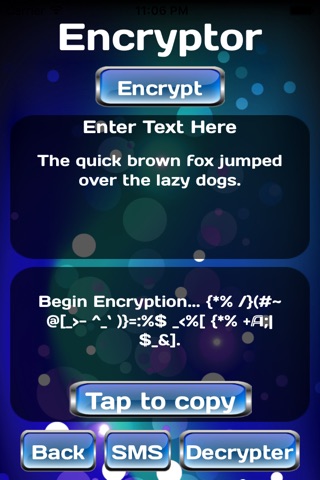 Encryption screenshot 2