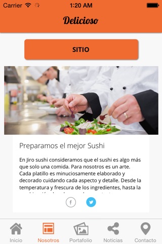 Jirosushi screenshot 2