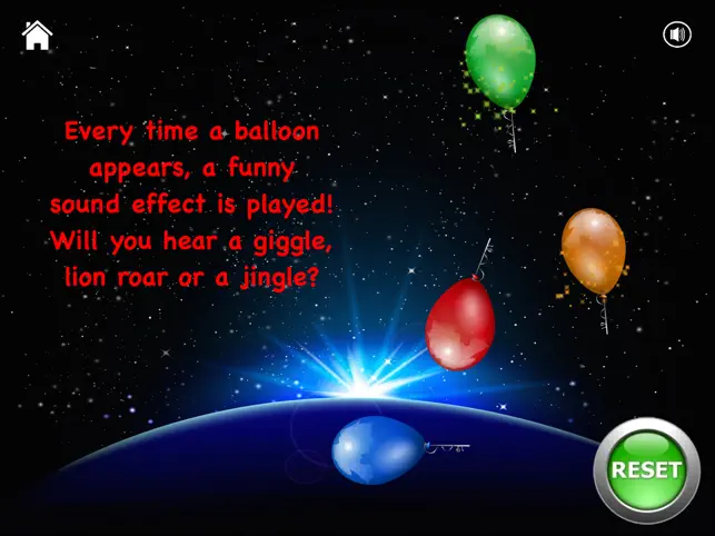 Balloon Sensory Touch, game for IOS