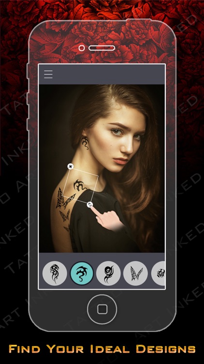 Inked Tattoo Studio Pro - A Selfie Photo Editor Tool to Try Artist Tattoo on Yr Body