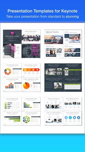 Presentation Templates for Keynote