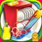 Clean up and fix those dirty dishes in the latest princess cleaning game of its kind - the all new Kids Dish Washer