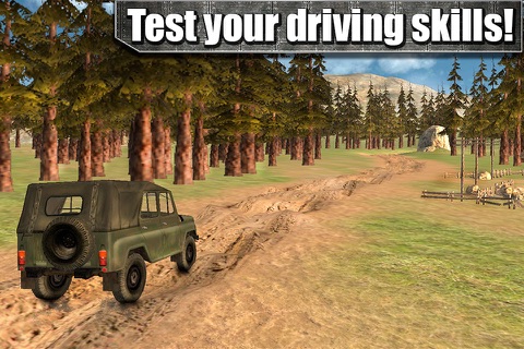 Russian UAZ: Offroad Racing 3D Free screenshot 4