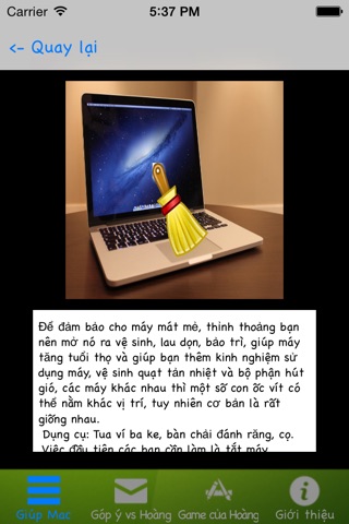 Giup Mac screenshot 4