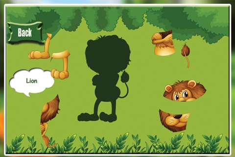 Animal Puzzle – Amazing jungle puzzle game for toddlers preschool learning screenshot 2