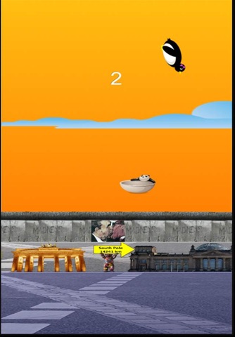 Flappy Penguin 2 - Falling Penguin screenshot 3