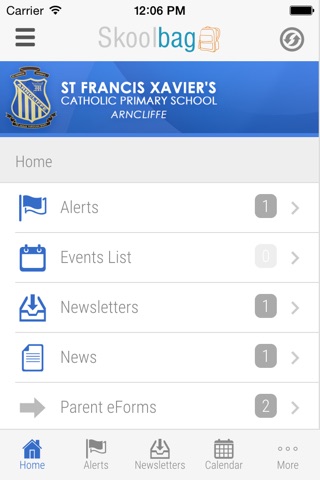 St Francis Xavier Catholic Primary Arncliffe - Skoolbag screenshot 2