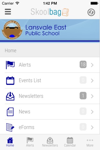 Lansvale East Public School - Skoolbag screenshot 2