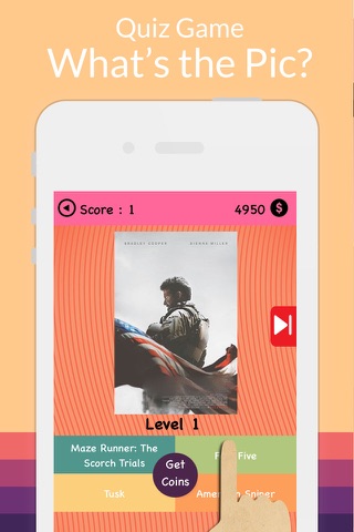 Movie Quiz UP : Fim Knowledge Trainer screenshot 2