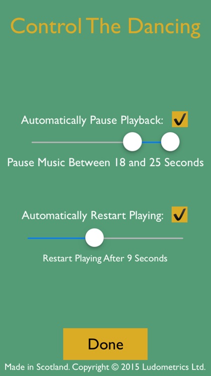 Stop Dancing - The Musical Chairs App