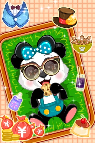 Cute panda - Pet feeding Dressup develop game screenshot 4