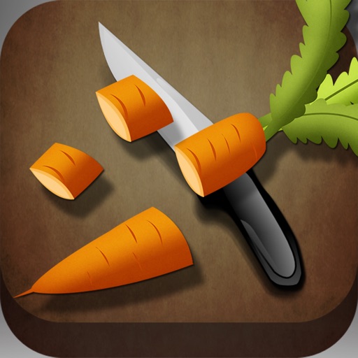 Amazing Vegetable Slasher Chef - new sword slice skill game icon