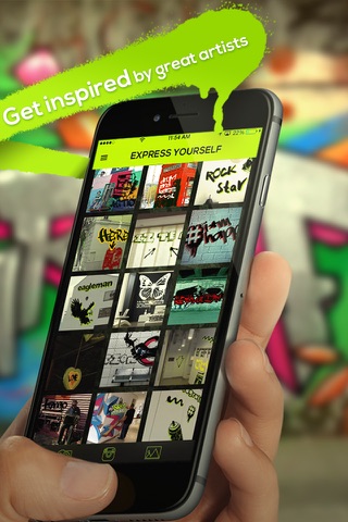 PHOTOGRAFF - Express yourself with Virtual Graffiti screenshot 2