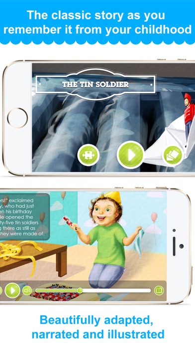 How to cancel & delete The Tin Soldier - Narrated Children Story from iphone & ipad 1