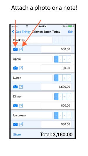 Calc Thingy - Calculate your lists(圖4)-速報App