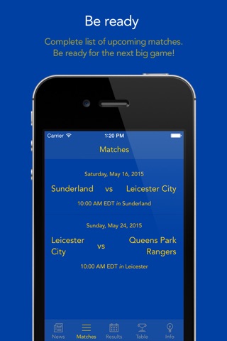 Go Leicester City! — News, rumors, matches, results & stats! screenshot 2