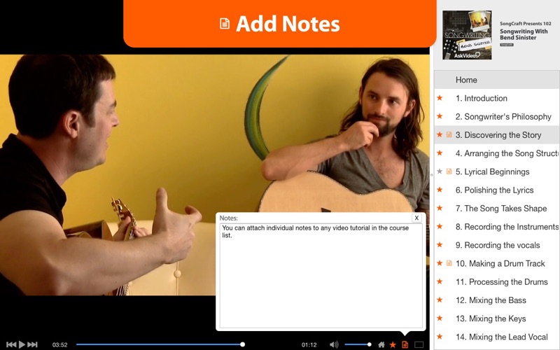 Songwriting With Bend Sinister thumbnail 3