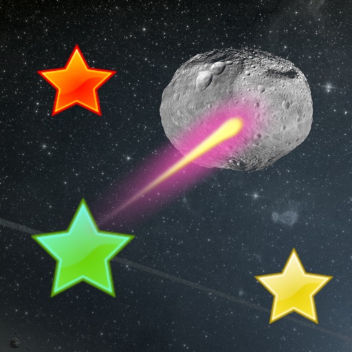 Alphabeta Asteroids iOS App