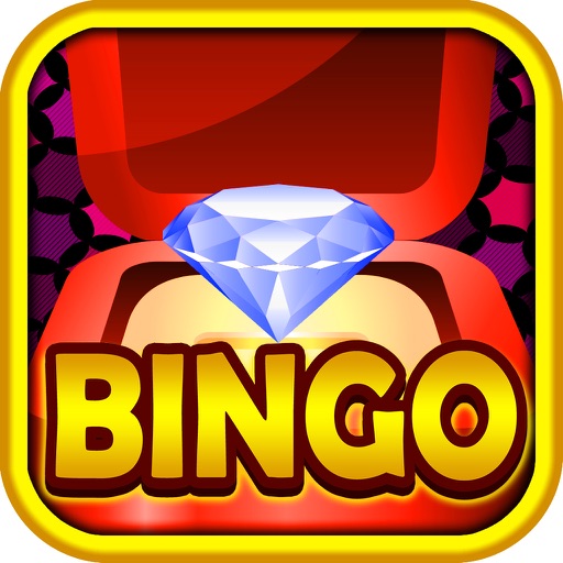 Classic Jewel Bingo Game Pro with Golden Diamond Casino Heaven 2015 Icon