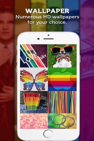 Gay Pride Wallpapers HD for iOS 8, iPhone, iPod and iPad screenshot 3