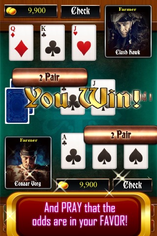 A Texas Holdem Poker Fantasy Battle Deluxe screenshot 2