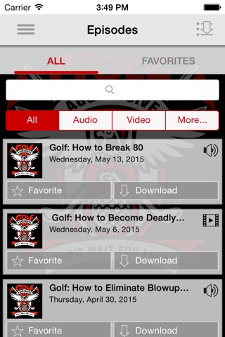 Golf Aggressive Mind, Body, and Skill screenshot 2