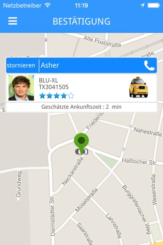 Blu Cab screenshot 3