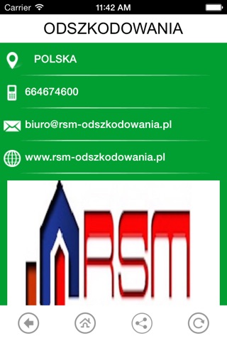 Odszkodowania screenshot 2