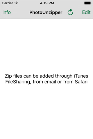 Photo Unzipper screenshot 2