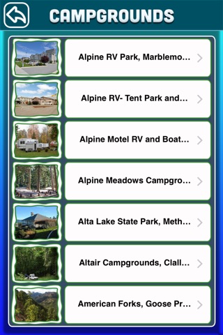 Washington Campgrounds & RV Parks screenshot 3