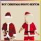 Apply Boy Christmas Photo Editor design to your picture