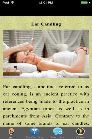 Ear Candling - Health and Revitalization screenshot 2