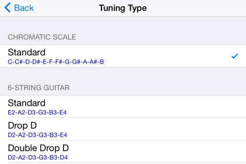 CarlTune - Chromatic Tuner screenshot 2