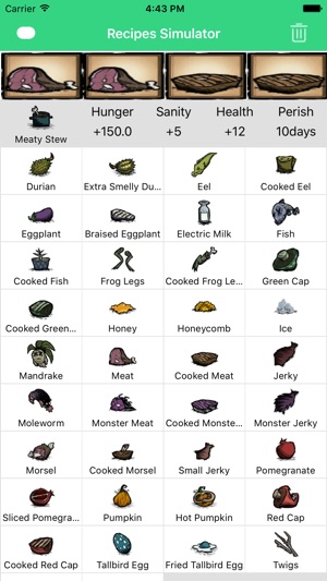 Recipes Simulator for Don't Starve(圖4)-速報App
