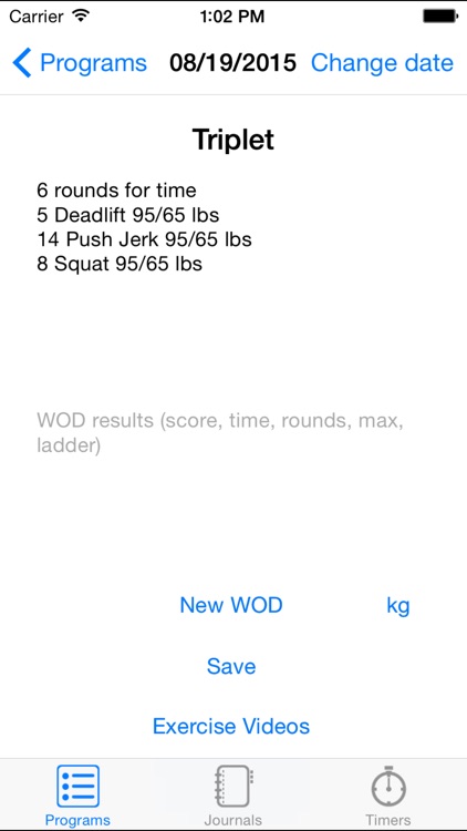 WOD Programmer screenshot-4
