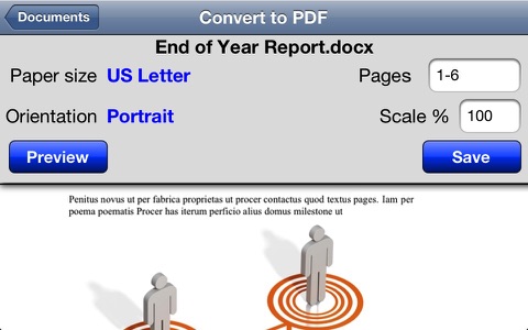 WritePDF for iPhone screenshot 3