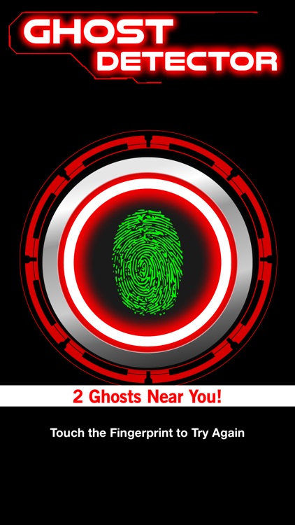 Ghost Detector - Ghost Finder Fingerprint Scanner