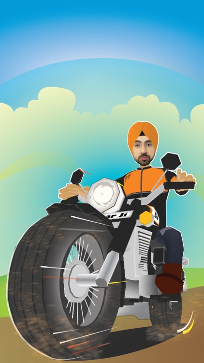 SardaarJi on Bullet