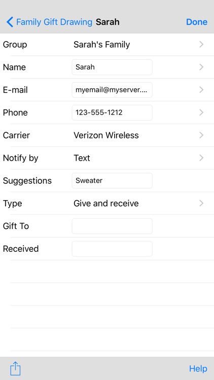 Gift Exchange Mobile