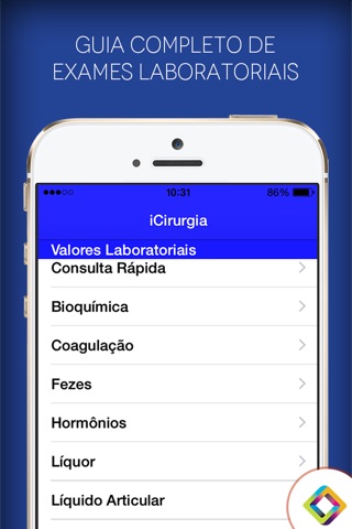 iCirurgia: Guia de Emergências Cirúrgicas screenshot 3