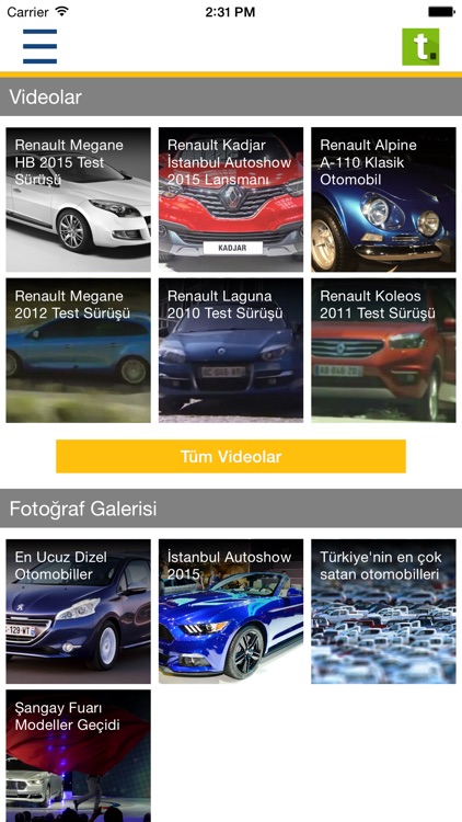 Tasit.com Renault Haber, Video, Galeri, İlanlar